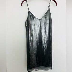 Wilfred -Gunmetal grey party dress